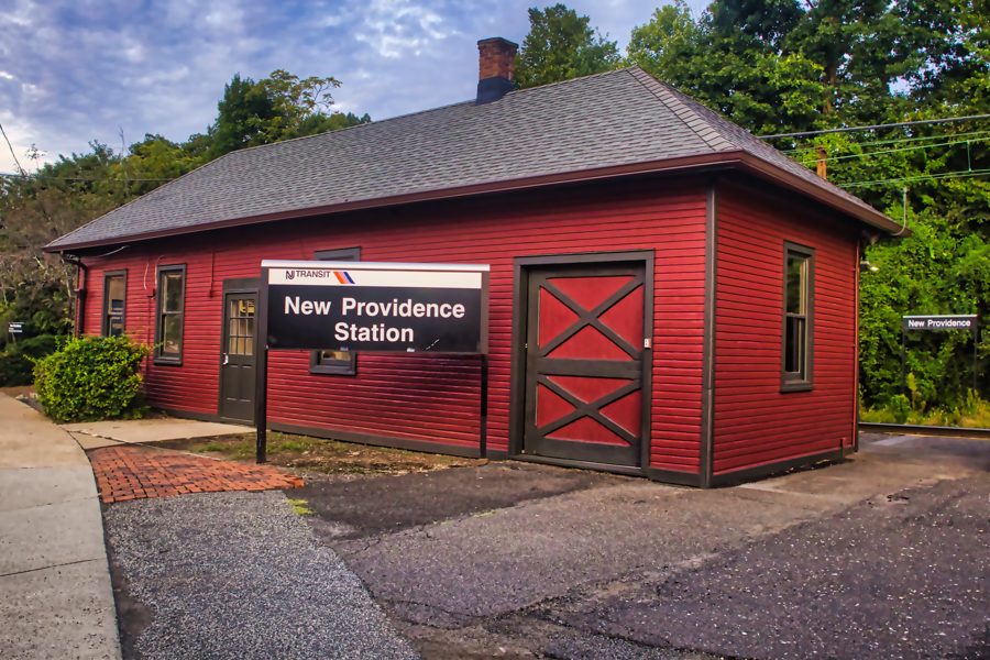 The New Providence train station