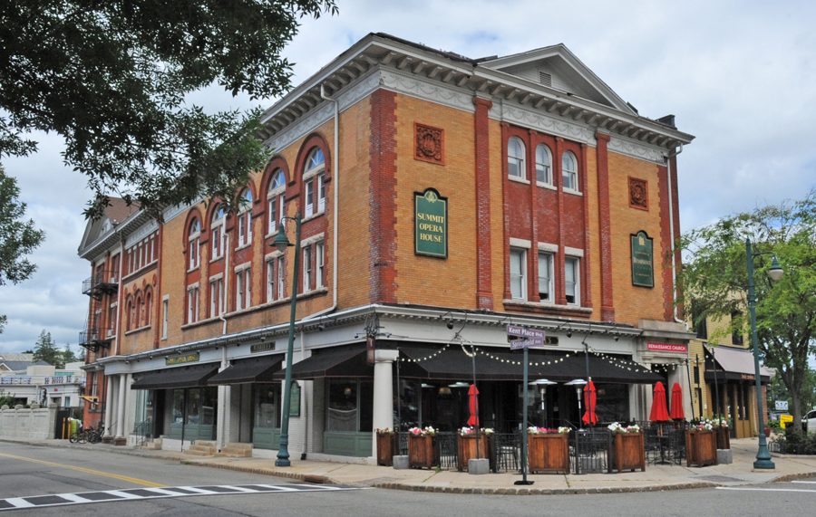 Historic downtown Summit, New Jersey